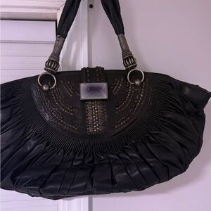 Dior Black Embellished Shoulder Bag